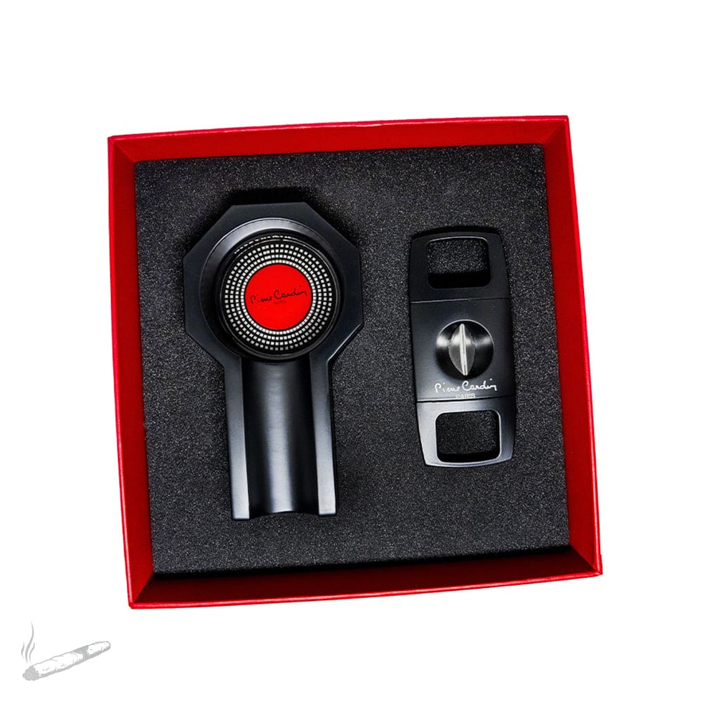 CIGAR ASHTRAY WITH V-SHAPE CUTTER