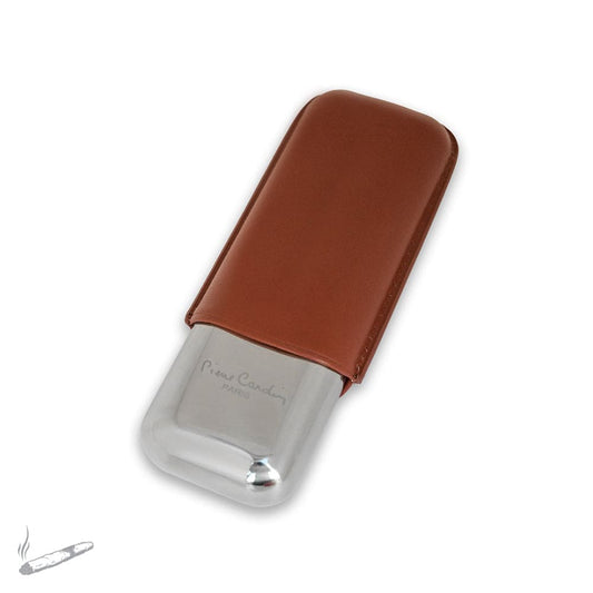 BROWN CIGAR CASE